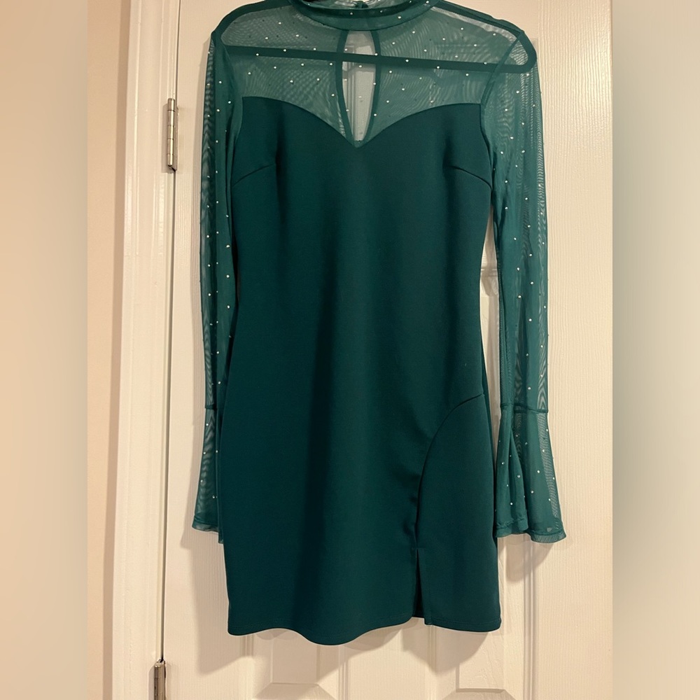 Crystal doll green dress
